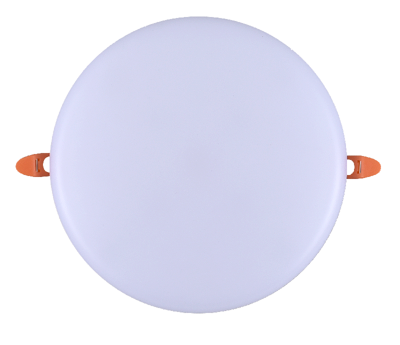 18 W LED-Einbauleuchte ohne Rahmen, Aluminium + PC, Eisen + PP