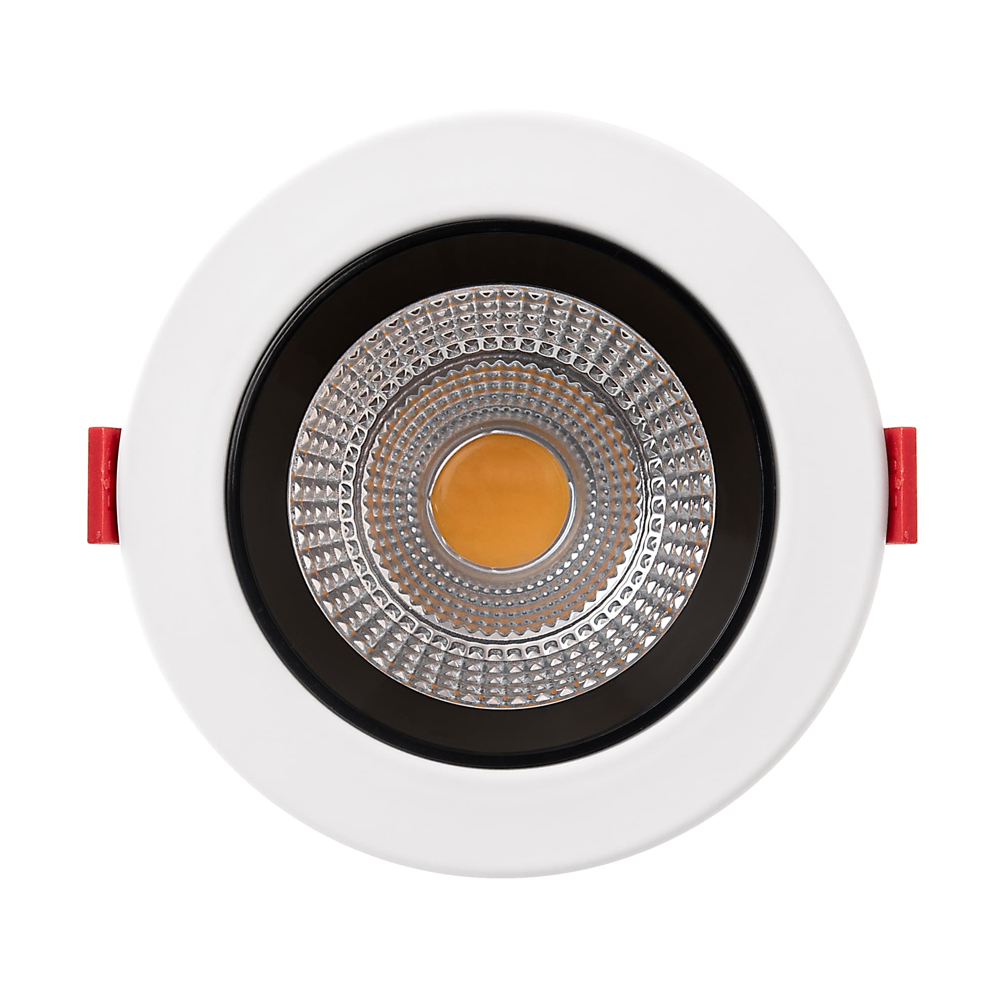 Rundes Einbau-LED-DCOB-Downlight Fe